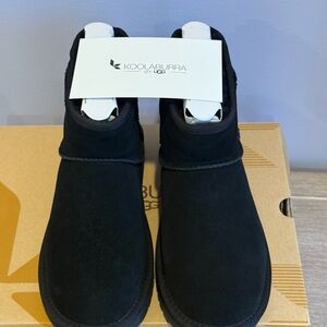 Brand New Koolabura by UGG Classic Black Ankle Boots